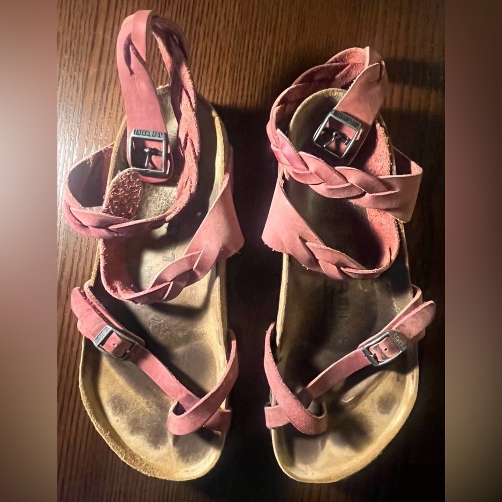 Birkenstock Braided Yara Tatami Sandals Women’s Size 7/38